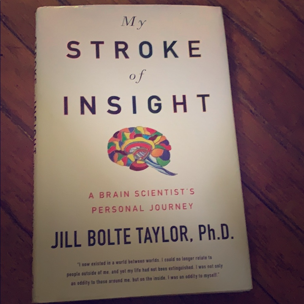 Book -My Stroke of Insight *$1 bundled*